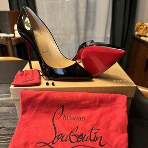 Christian Louboutin Pigalle Follies 100 Black Patent